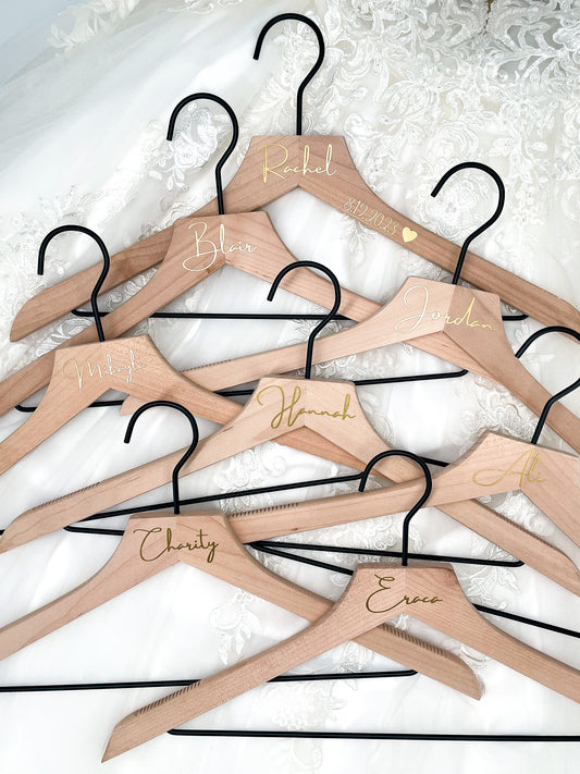 Custom Wedding Hanger