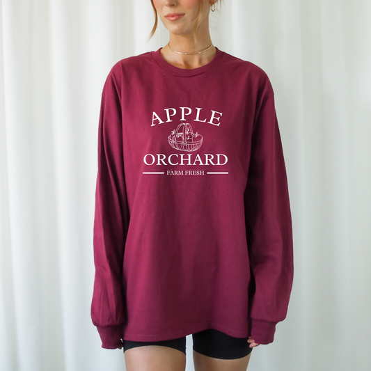 Apple Orchard Long Sleeve Tee