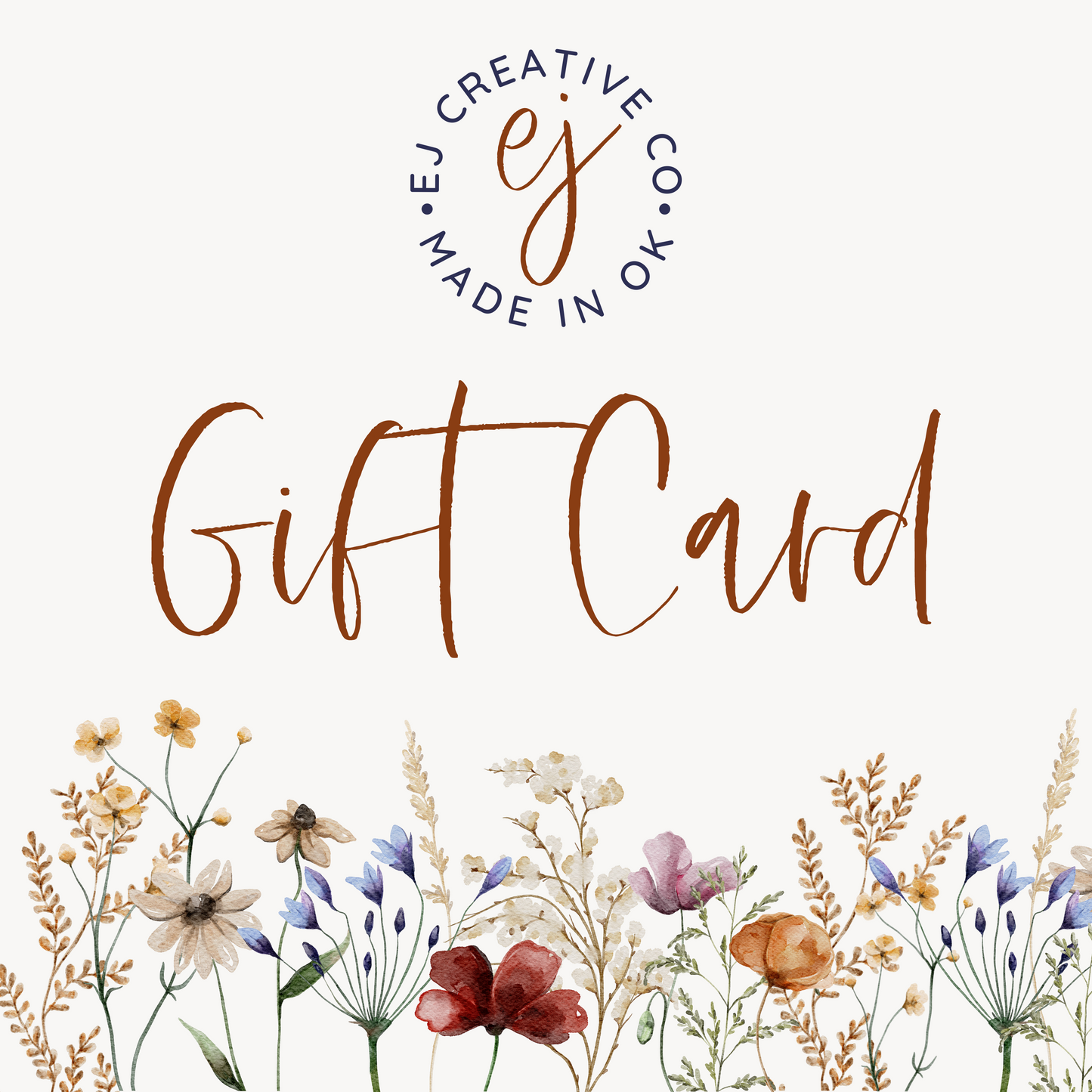 EJ Creative Co. Gift Card